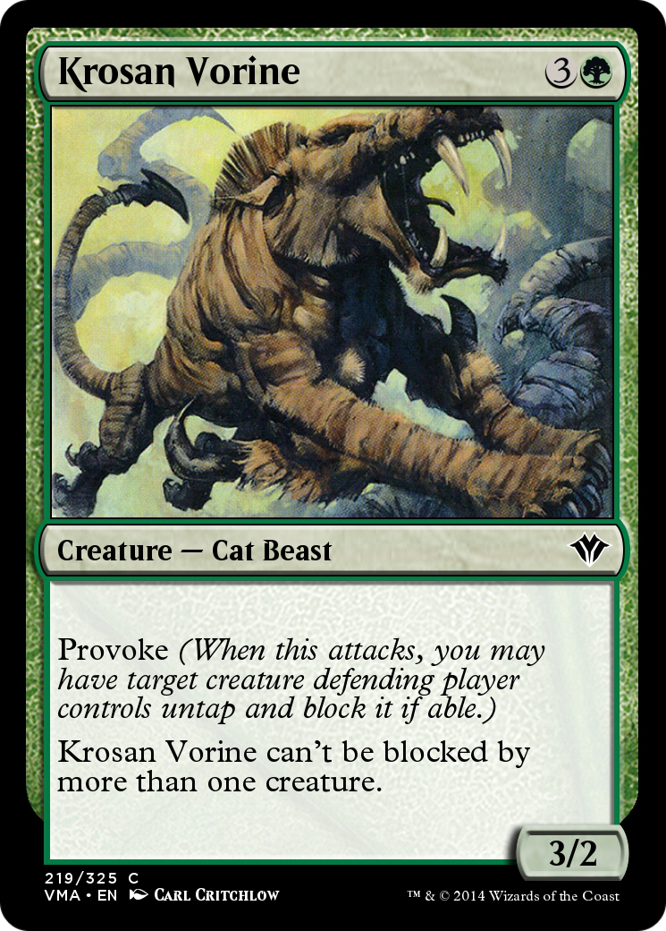 Krosan Vorine  [Vintage Masters]