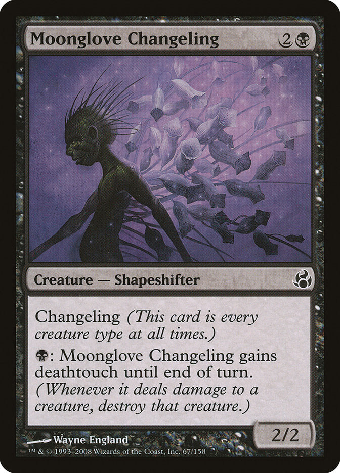 Moonglove Changeling [Morningtide] Foil