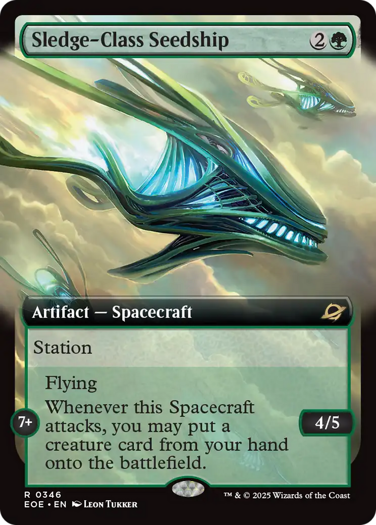 Sledge-Class Seedship (Extended Art) [Edge of Eternities] Foil