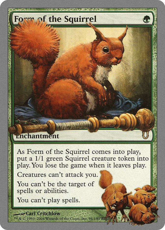Form of the Squirrel [Unhinged] Foil