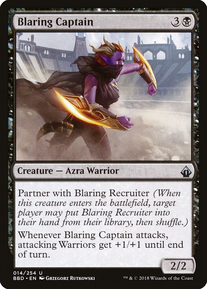 Blaring Captain [Battlebond] Foil