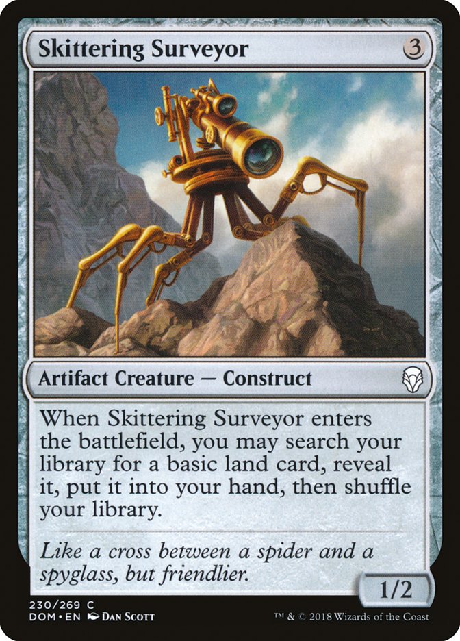 Skittering Surveyor [Dominaria] Foil