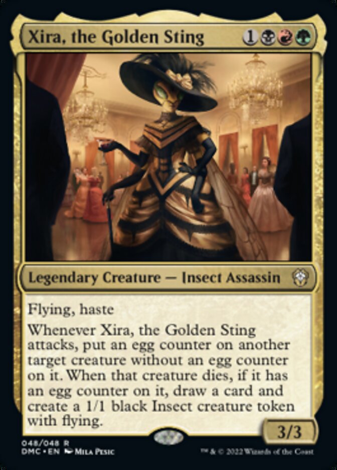 Xira, the Golden Sting [Dominaria United Commander] Foil