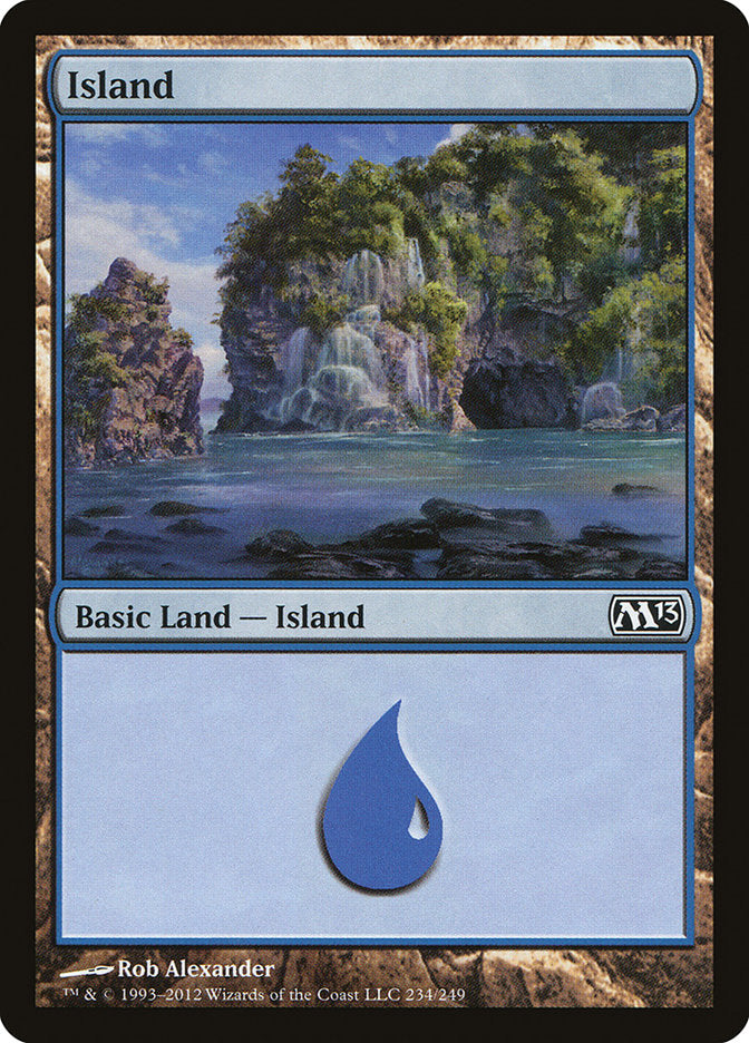 Island (234) [Magic 2013] Foil