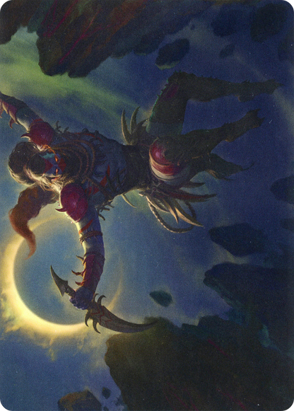 Nighthawk Scavenger // Nighthawk Scavenger  [Zendikar Rising Art Series] (Borderless) Foil