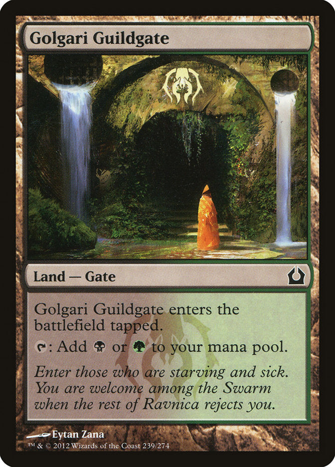 Golgari Guildgate [Return to Ravnica] Foil