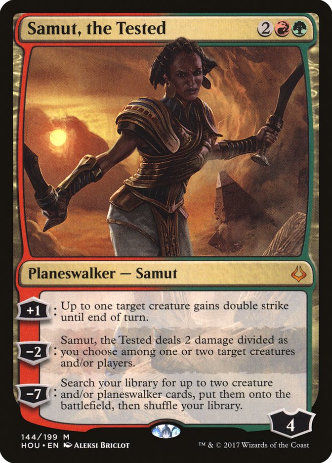 Samut, the Tested [Hour of Devastation] Foil