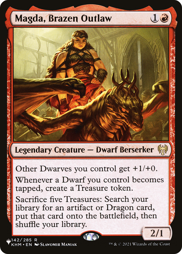 Magda, Brazen Outlaw  [The List Reprints]