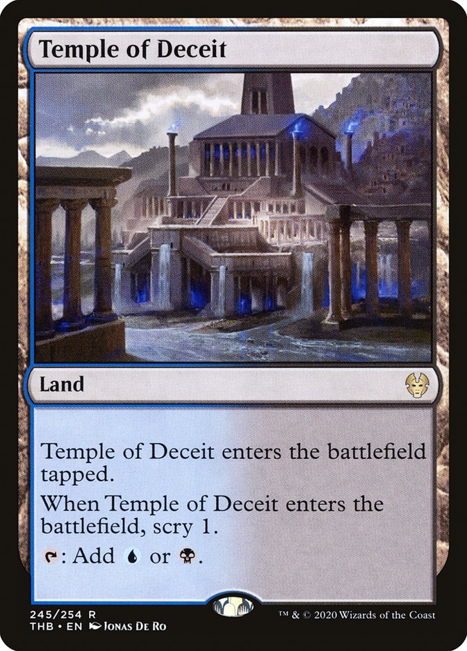 Temple of Deceit [Theros Beyond Death] Foil