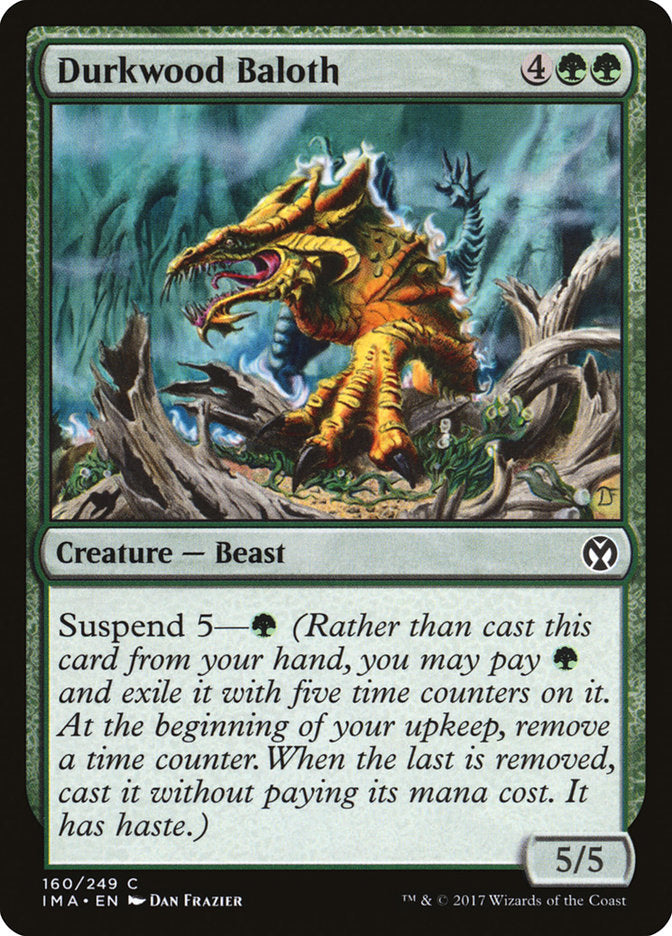 Durkwood Baloth [Iconic Masters] Foil
