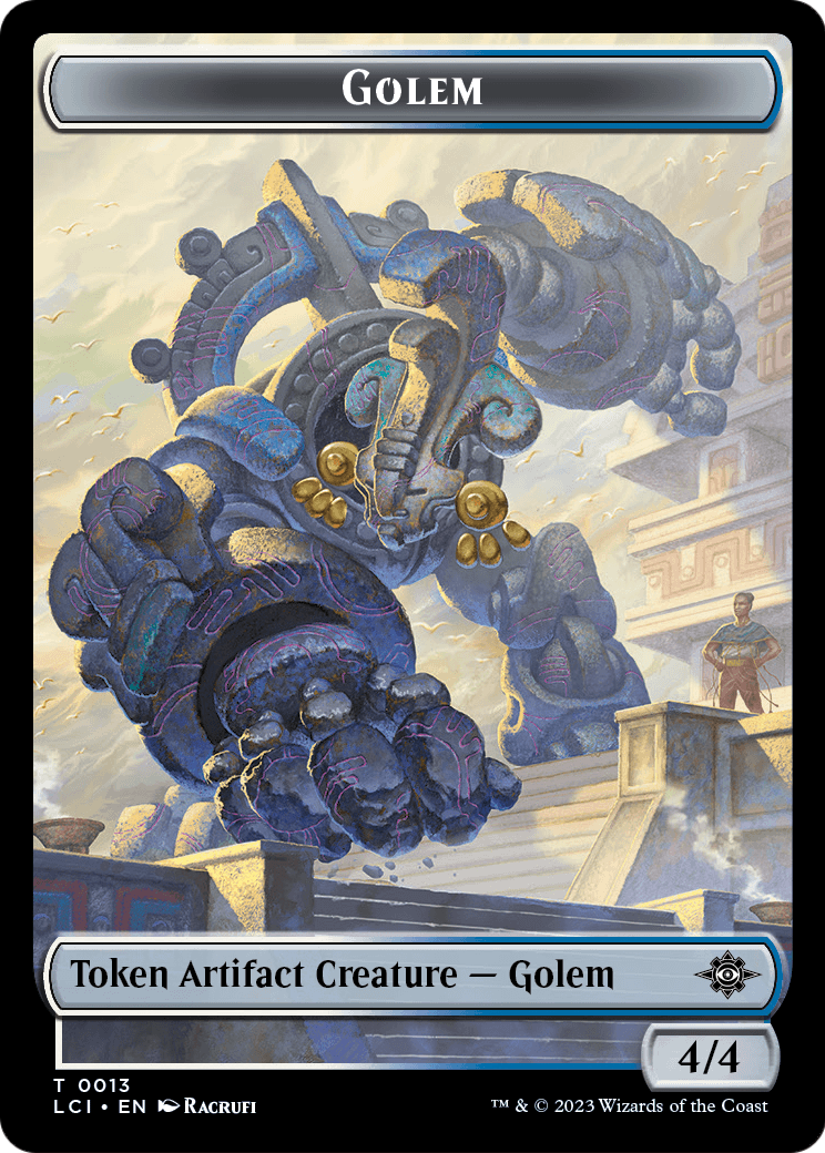 Golem  [The Lost Caverns of Ixalan Tokens]