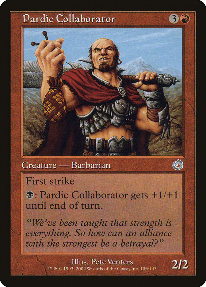 Pardic Collaborator [Torment] Foil