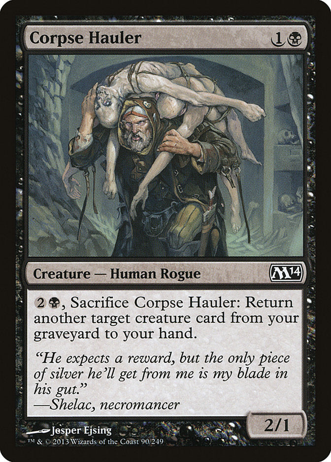 Corpse Hauler [Magic 2014] Foil