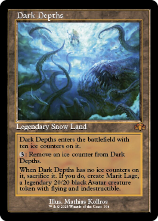 Dark Depths (Retro) [Dominaria Remastered] Foil