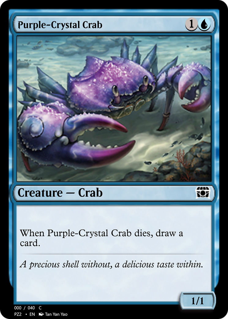 Purple-Crystal Crab  [Treasure Chest]