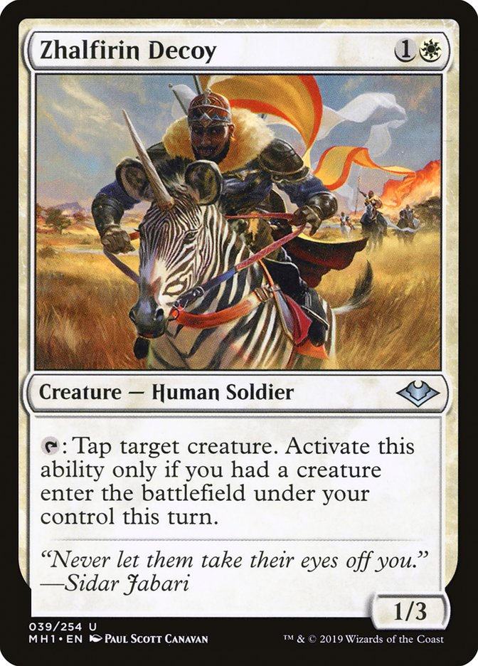 Zhalfirin Decoy [Modern Horizons] Foil