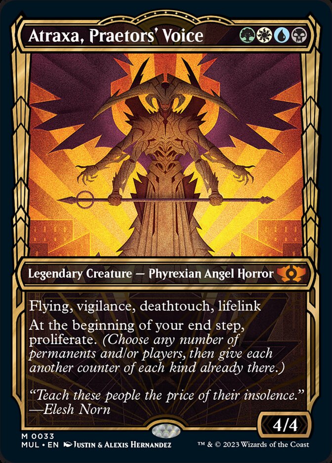 Atraxa, Praetors' Voice [Multiverse Legends] Foil