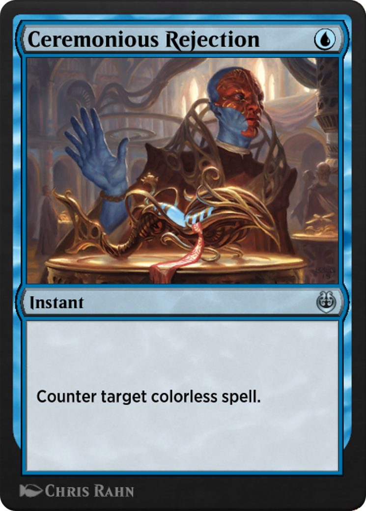 Ceremonious Rejection  [Kaladesh Remastered]