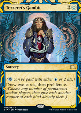 Tezzeret's Gambit [Strixhaven: School of Mages Mystical Archive] Foil
