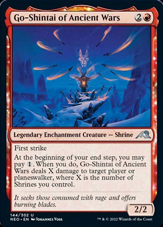 Go-Shintai of Ancient Wars [Kamigawa: Neon Dynasty] Foil