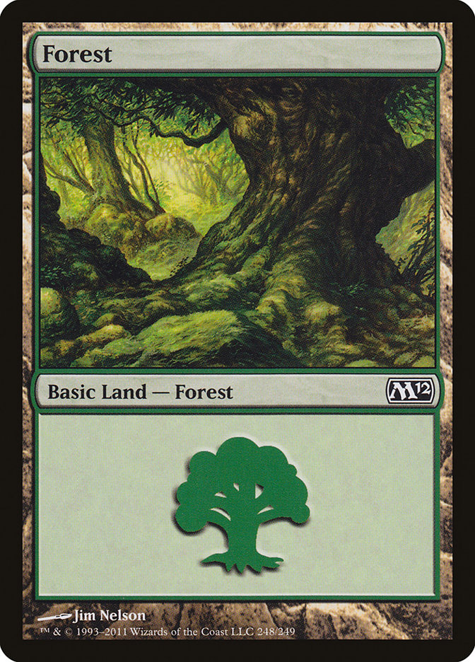 Forest (248) [Magic 2012] Foil