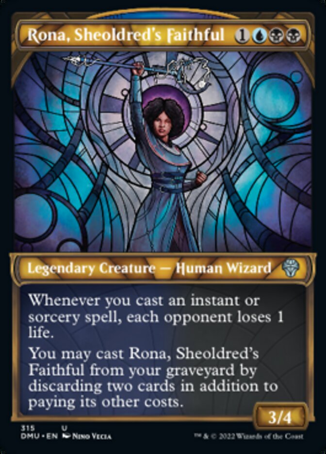 Rona, Sheoldred's Faithful (Showcase) [Dominaria United] Foil