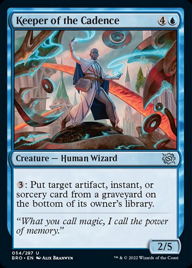 Keeper of the Cadence [The Brothers' War] Foil