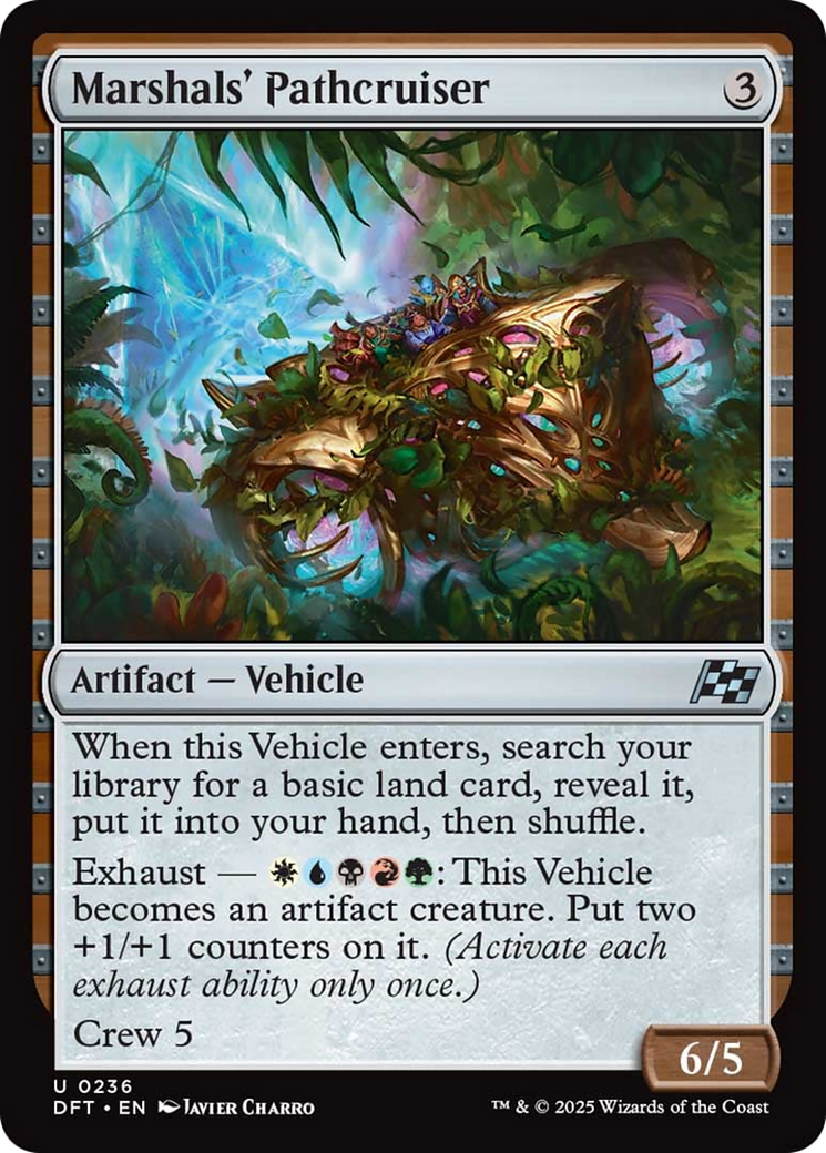 Marshals' Pathcruiser [Aetherdrift] Foil