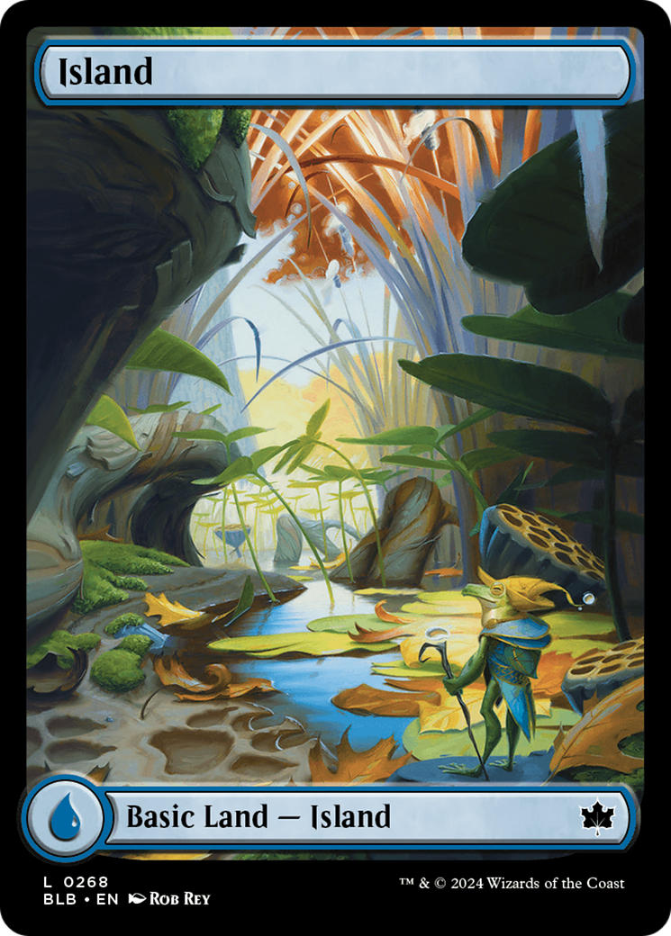 Island (0268) [Bloomburrow] Foil