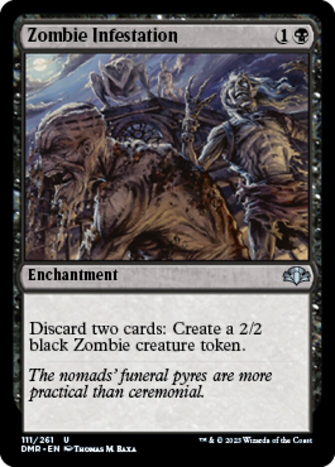 Zombie Infestation [Dominaria Remastered] Foil
