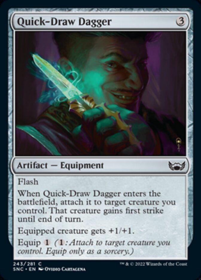 Quick-Draw Dagger [Streets of New Capenna] Foil