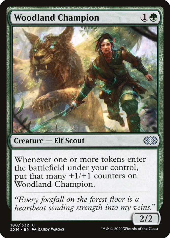 Woodland Champion [Double Masters] Foil