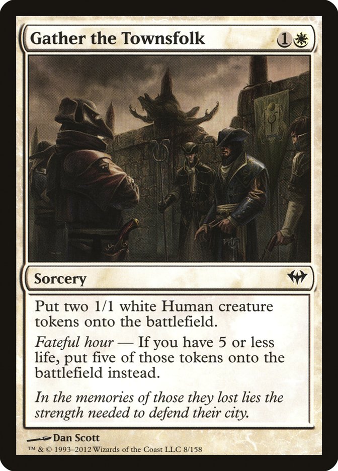 Gather the Townsfolk [Dark Ascension] Foil