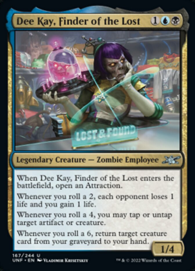 Dee Kay, Finder of the Lost [Unfinity] Foil