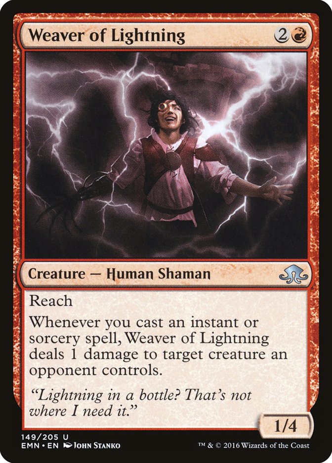 Weaver of Lightning [Eldritch Moon] Foil