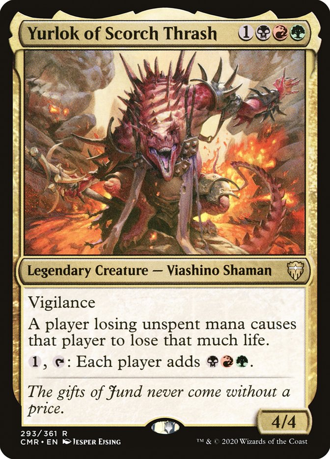 Yurlok of Scorch Thrash [Commander Legends] Foil