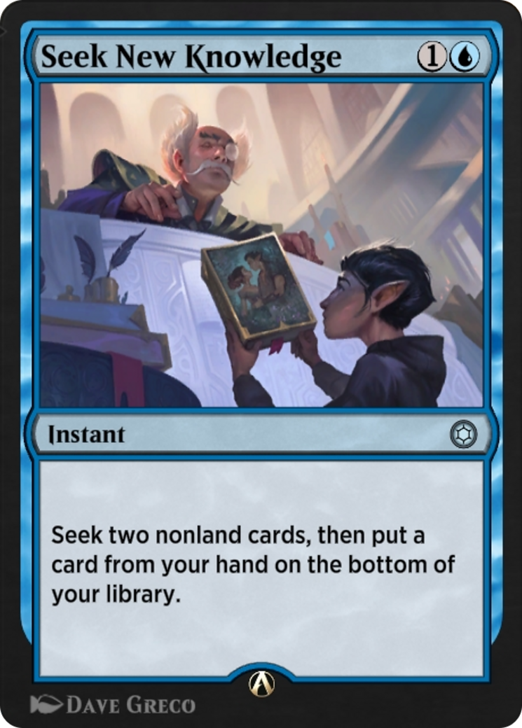 Seek New Knowledge  [Alchemy Horizons: Baldur's Gate]
