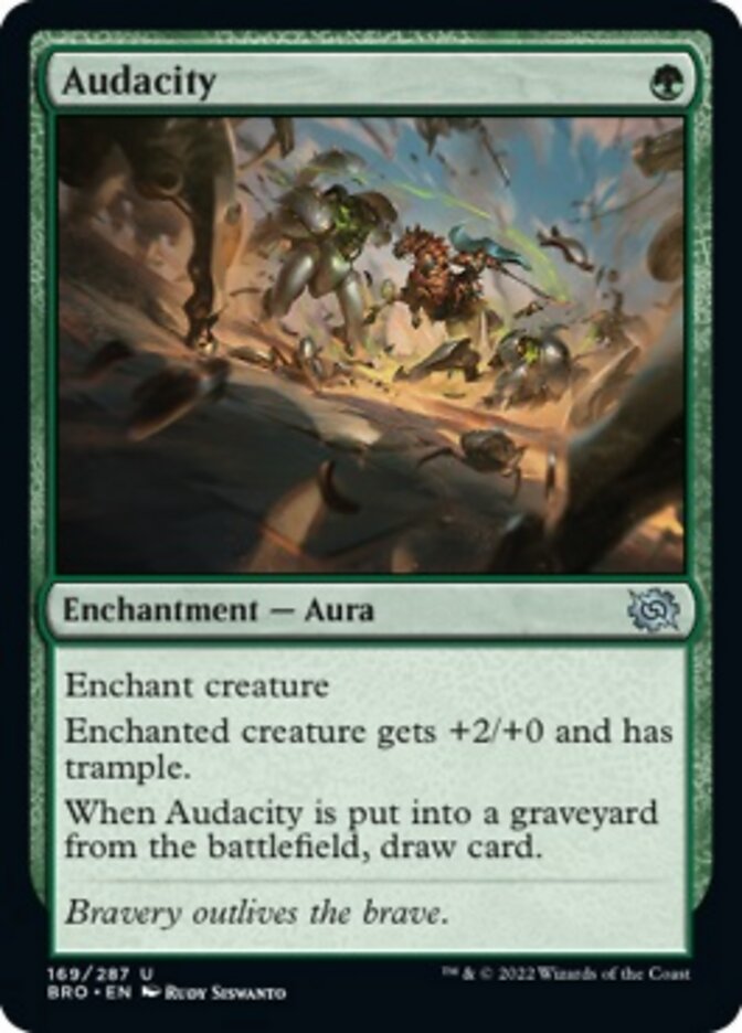 Audacity [The Brothers' War] Foil