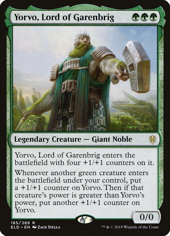 Yorvo, Lord of Garenbrig [Throne of Eldraine] Foil