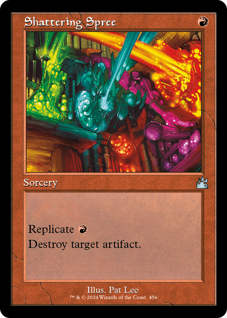 Shattering Spree (Retro Frame) [Ravnica Remastered] Foil