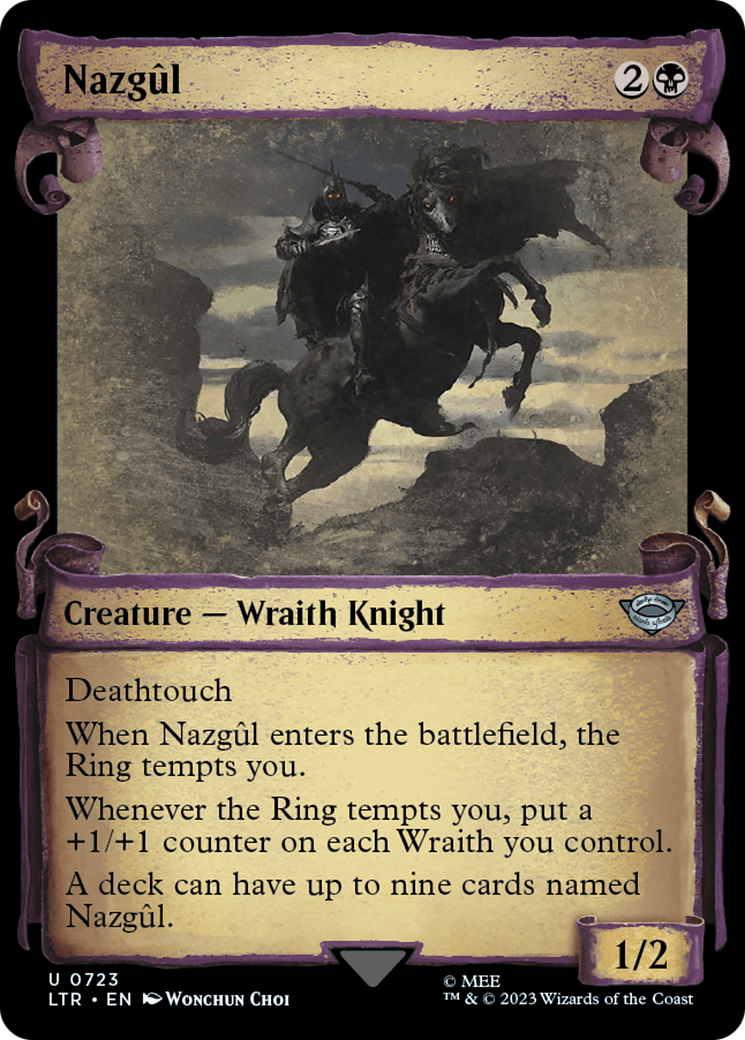 Nazgul (0723) [The Lord of the Rings: Tales of Middle-Earth Showcase Scrolls] Foil