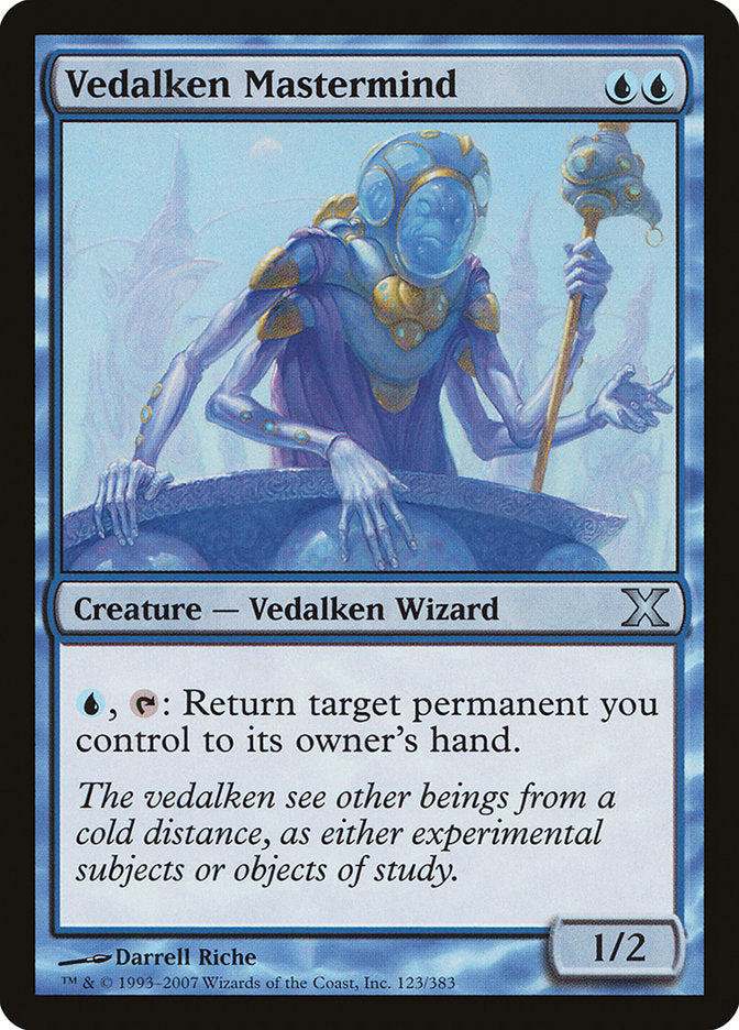 Vedalken Mastermind [Tenth Edition] Foil