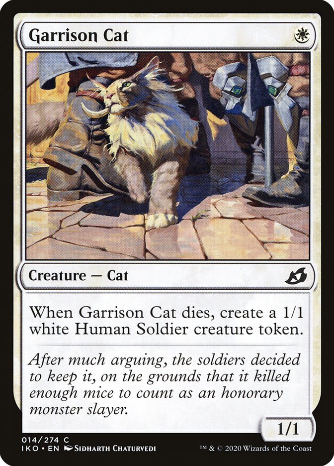 Garrison Cat [Ikoria: Lair of Behemoths] Foil