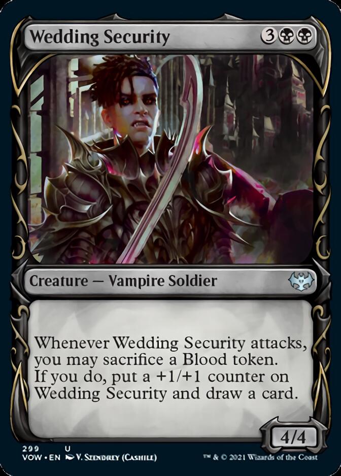 Wedding Security (Showcase Fang Frame) [Innistrad: Crimson Vow] Foil