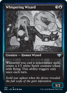 Whispering Wizard [Innistrad: Double Feature] Foil