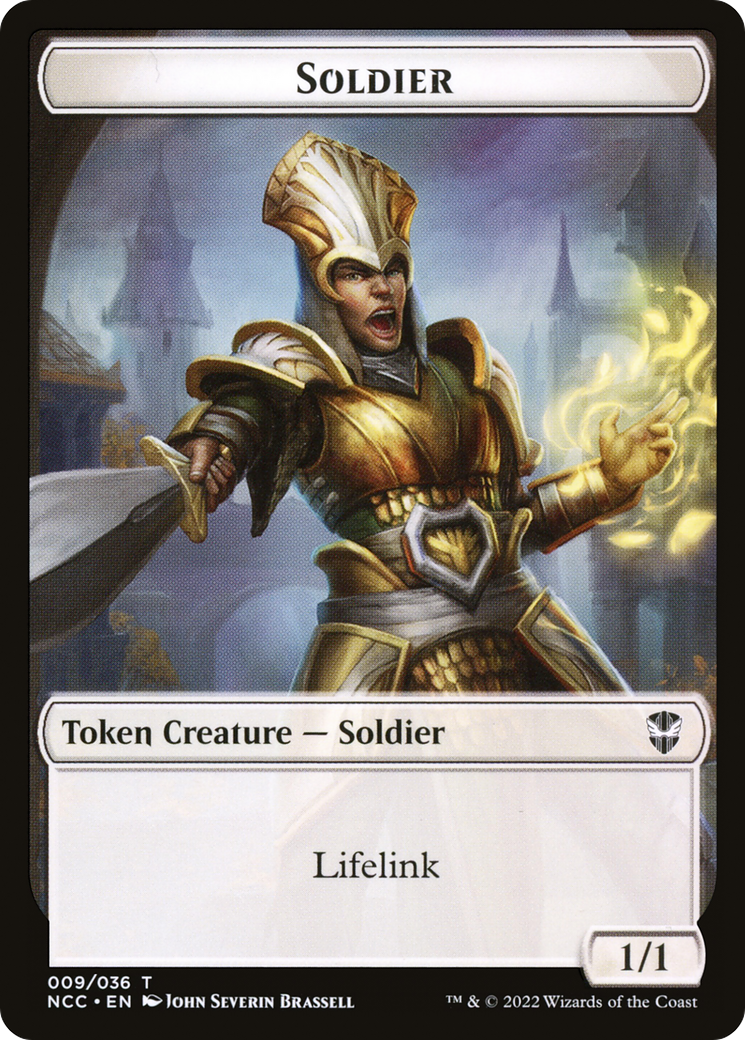 Soldier  [New Capenna Commander Tokens]