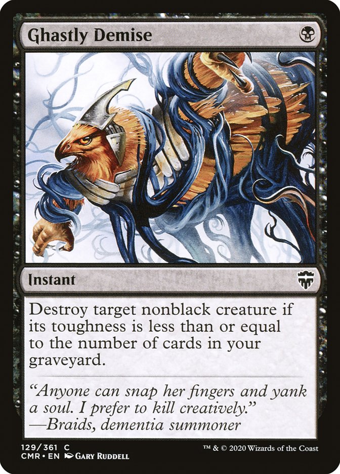 Ghastly Demise [Commander Legends] Foil