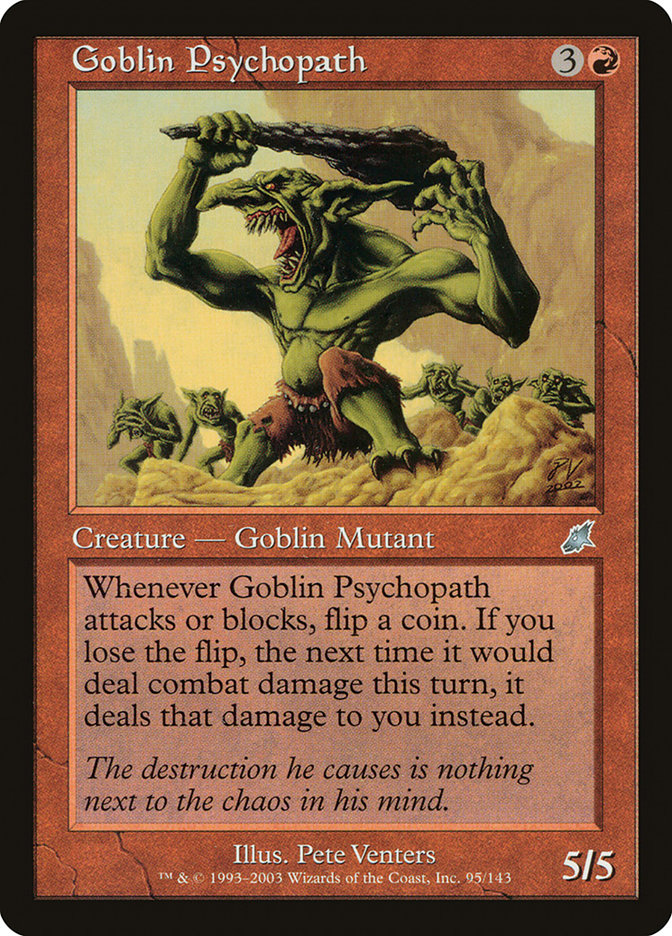 Goblin Psychopath [Scourge] Foil