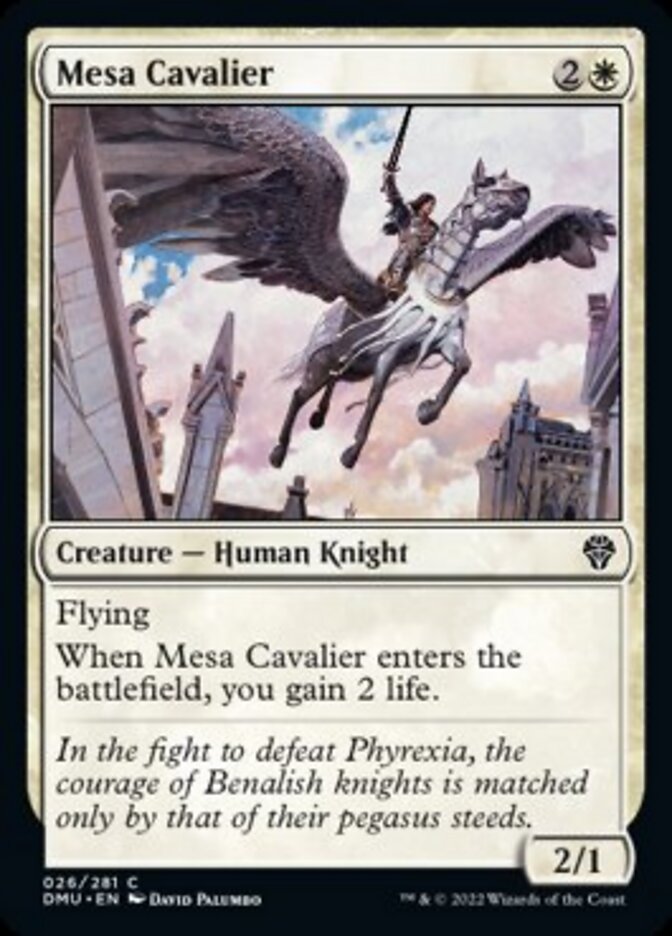 Mesa Cavalier [Dominaria United] Foil
