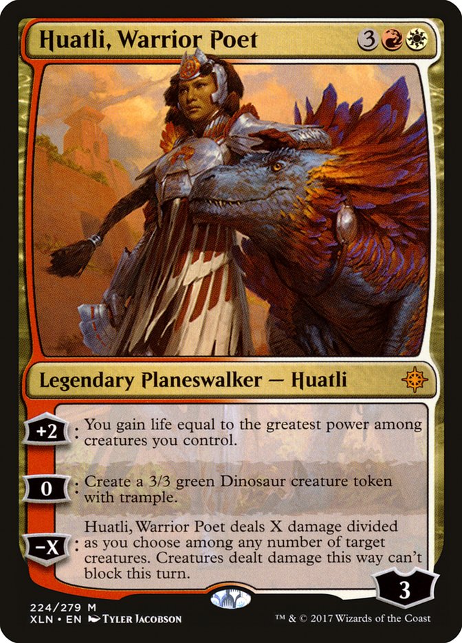 Huatli, Warrior Poet [Ixalan] Foil